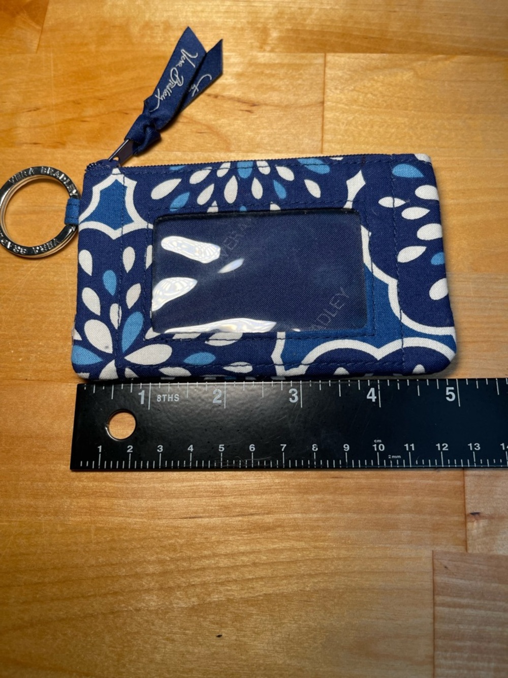 Vera Bradley Floral Zip ID Wallet Lanyard Bundle - Picture 12 of 15